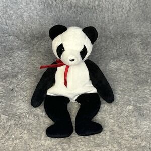 Ty Beanie Baby Fortune the Panda Bear Bean Plush 8" Stuffed Animal Toy
